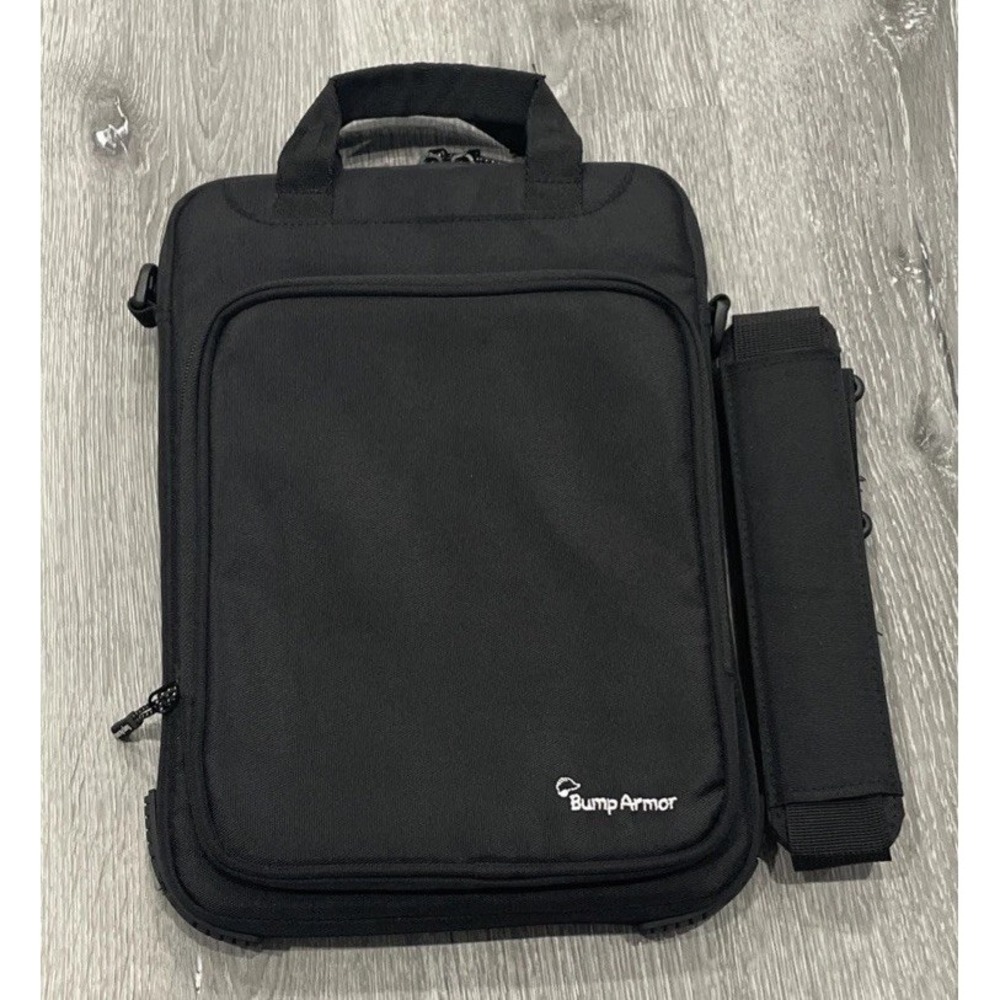 Bump Armor Tech-Pro Case W/ High Density Foam Cases Black 9 1/2"x 13"